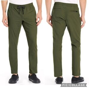 Hurley Ripstop Jogger Pants Men’s XXL Charcoal Fern Casual Skater Surfer Grunge